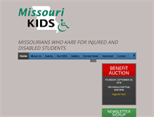 Tablet Screenshot of missourikids.org